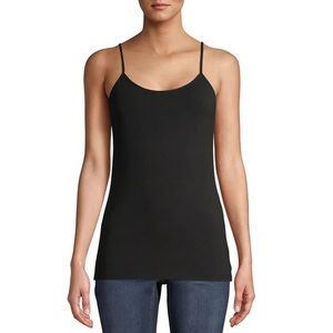 Brand New Black Cotton Tank Top